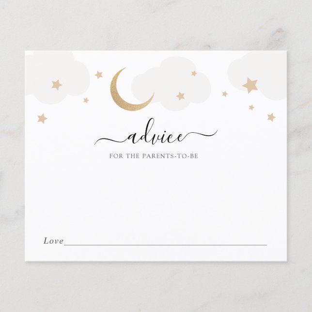 Über den Mond Babyberater für die künftigen Eltern (Vorderseite)