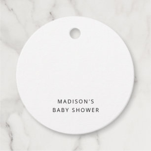 Über den Mond Babyduschteppichen Geschenkanhänger