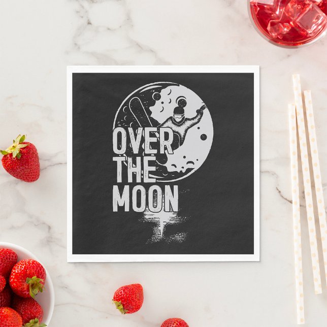 Über den Mond Serviette (Von Creator hochgeladen)