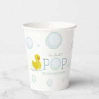 Über den Pop Rubber Duck Bubbles Baby Dusche