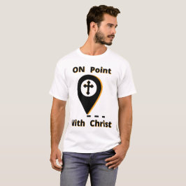 Über den Punkt mit Christus biblischer Unisex T-Shirt