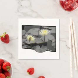 Über den Rahmen hinaus blühen Serviette