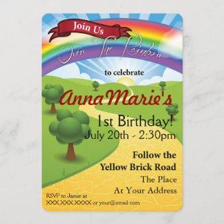 Über den Regenbogen Einladung