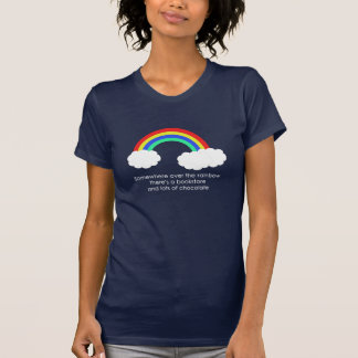 Über den Regenbogen-Frauen (dunkel) T-Shirt
