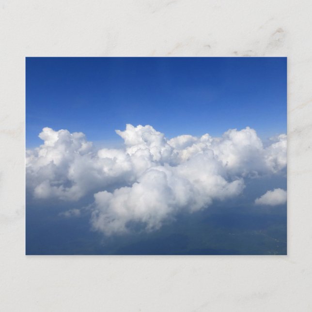 Über den Wolken 03 Postkarte (Vorderseite)