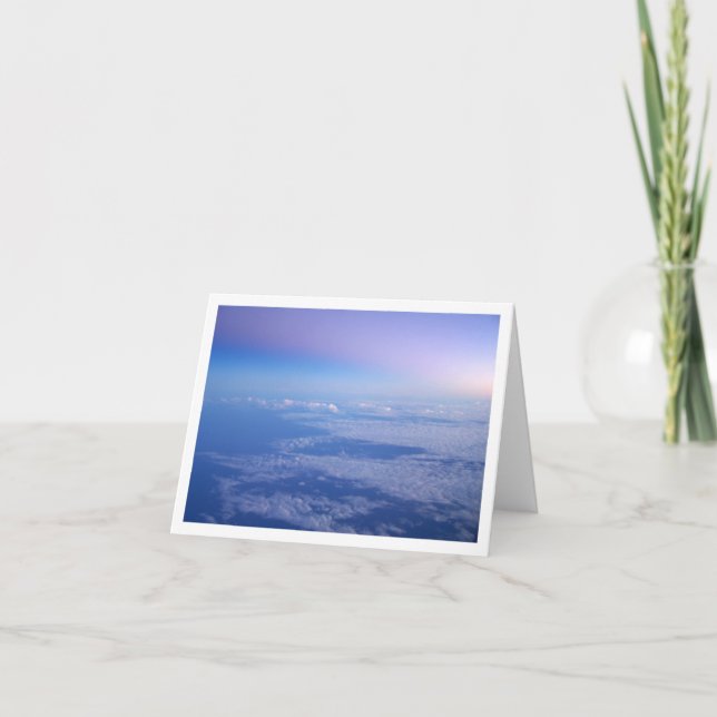 Über den Wolken Karte (Vorderseite)