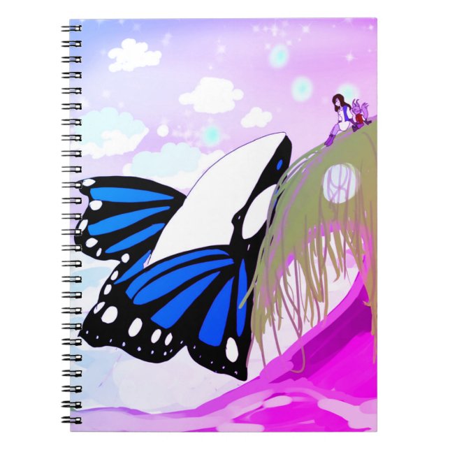 Über den Wolken Notizblock (Vorderseite)