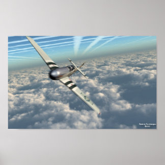 Über den Wolken Poster