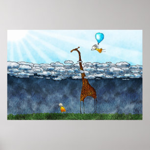 Über den Wolken Poster