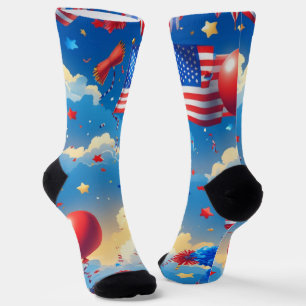 Über den Wolken Socken