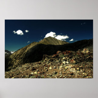 Über den Ziegen Poster