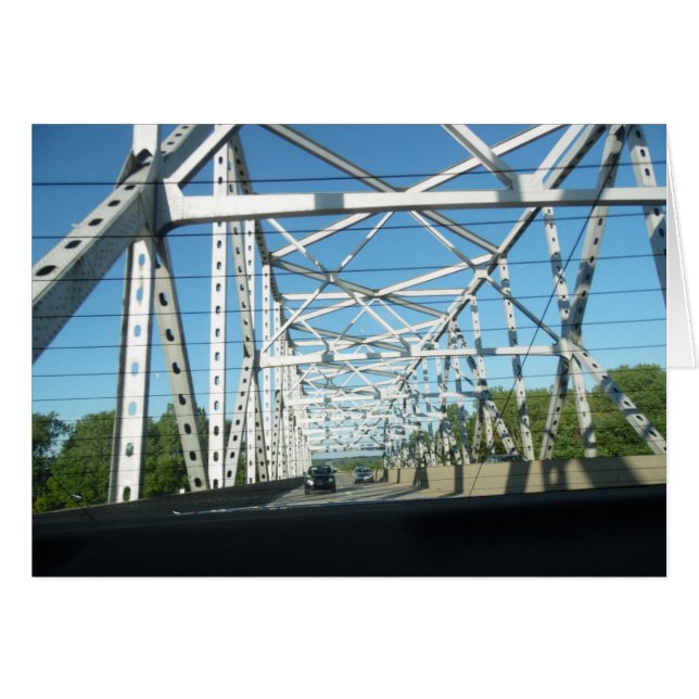 Über der Brücke: Erlebniskarte (Vorderseite (Horizontal))