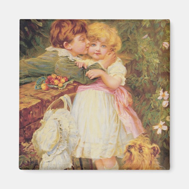 Über der Gartenmauer Magnet (Vorne)