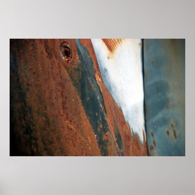 Über der Kante Poster (Vorne)