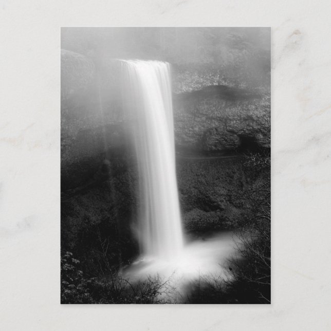 Über der Kante Postkarte (Vorderseite)