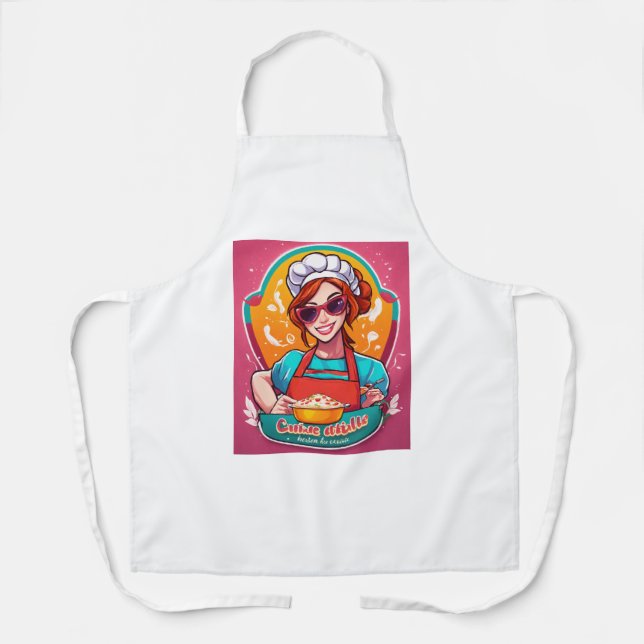 Über der Küche Koch zählen wie Schürze (Vorderseite)