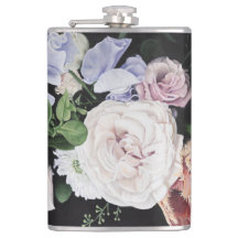 "Über der Mond-" Vinyl eingewickelten Flasche