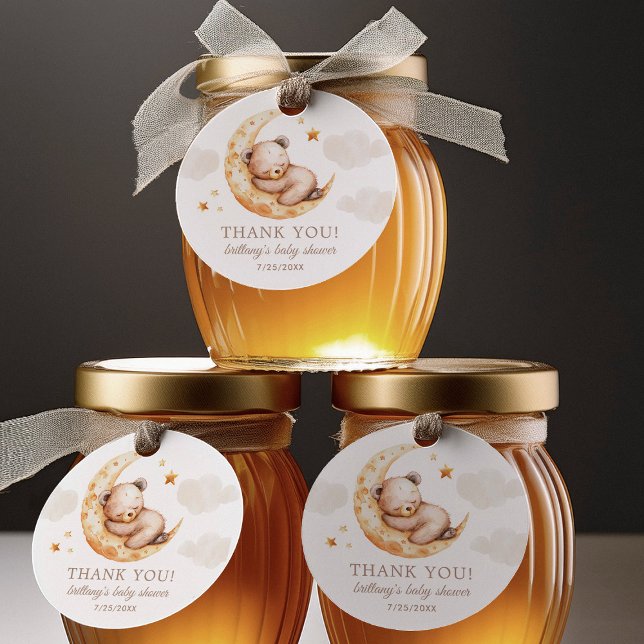 Über der Moon Teddy Bärendusche Geschenkanhänger (Von Creator hochgeladen)