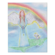 Über der Regenbogenbrücke