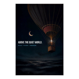Über der stillen Welt. Poster