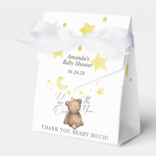 Über der Teddy-Bärendusche Geschenkschachtel