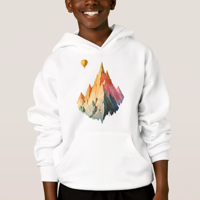 Über der Traumlandschaft Hoodie (Vorderseite)