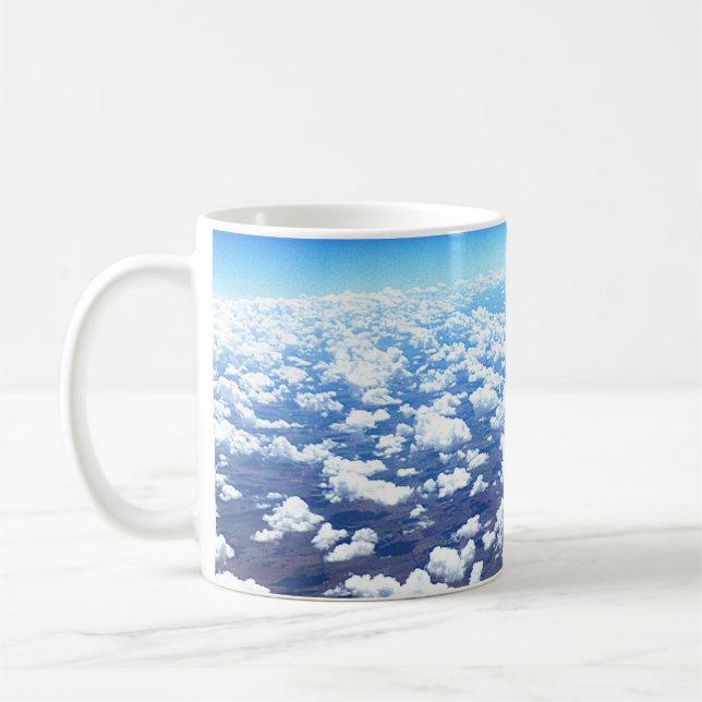 Über der Wolke Kaffeetasse (Links)