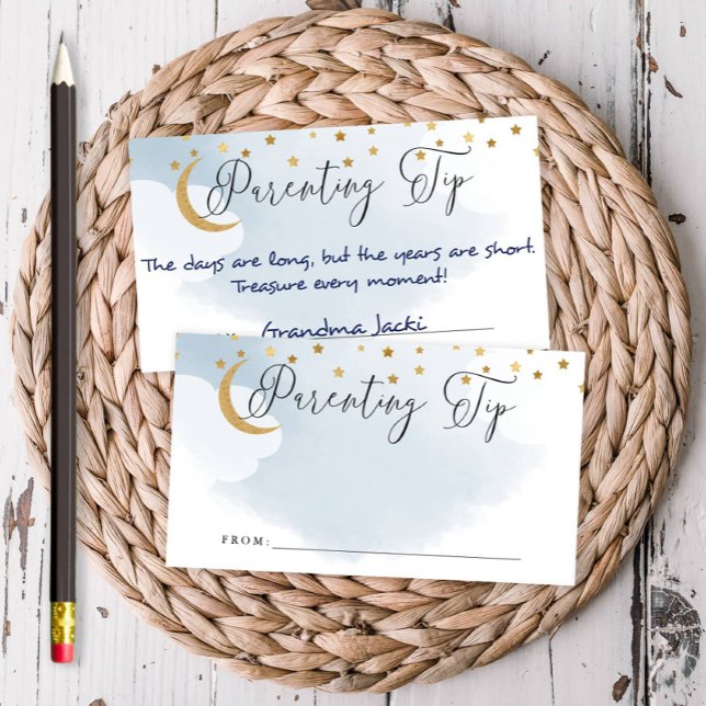 Über die Blue-Kinderkarte des Mondes Tipp Jar Begleitkarte (Von Creator hochgeladen)