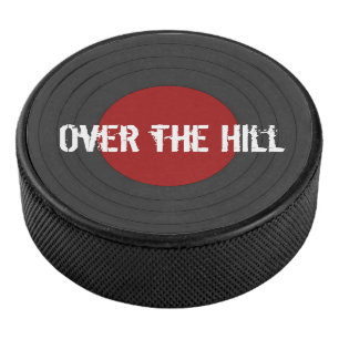 Über die Hill Rock'n'Roll Record Eishockey Puck