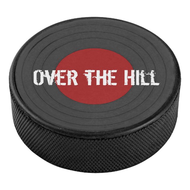 Über die Hill Rock'n'Roll Record Eishockey Puck (3/4)