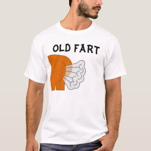 Über-die-Hügel, alte FURZ, sonnige Geburtstagsfeie T-Shirt