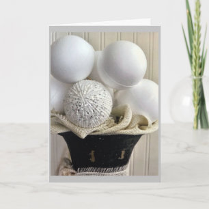 **ÜBER DIE MEILEN** BEI CHRISTMAS FEIERTAGSKARTE