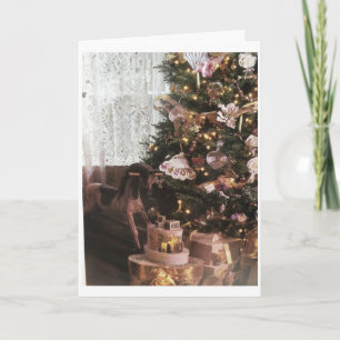 **ÜBER DIE MEILEN** BEI CHRISTMAS FEIERTAGSKARTE