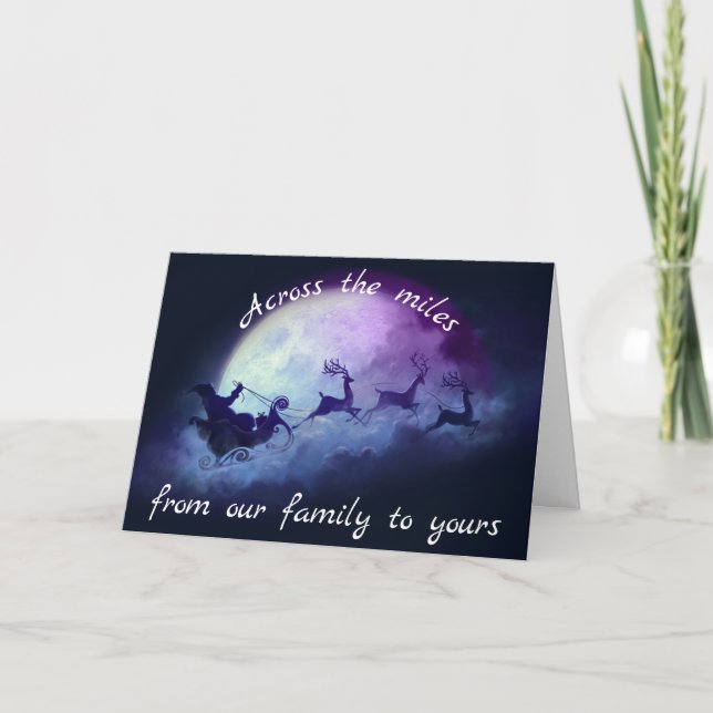 Über die Meilen Magische Weihnachten (Vorderseite)