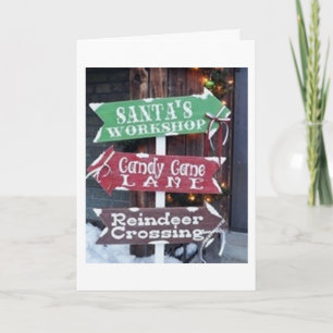 ÜBER DIE MEILEN ZU FREUNDEN BEI CHRISTMAS FEIERTAGSKARTE