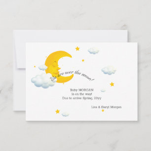 Über die Mondschwangerschaft Ankündigung