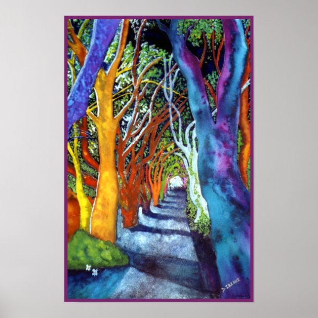 Über die Nacht Poster (Vorne)