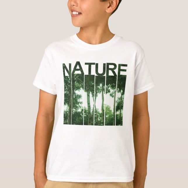 Über die Natur T-Shirt (Vorderseite)