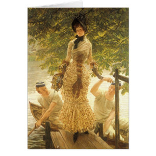 Über die Themse von James Tissot, Vintager Realism