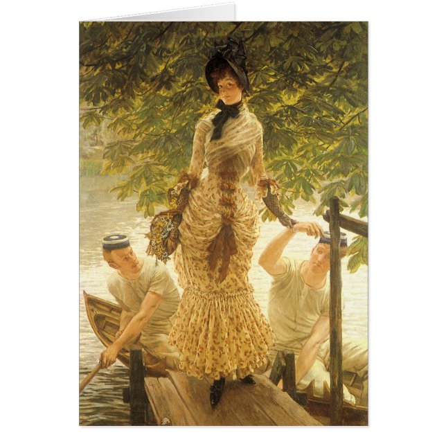 Über die Themse von James Tissot, Vintager Realism (Vorne)