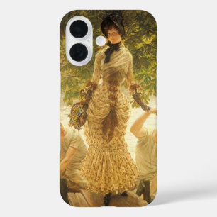 Über die Themse von James Tissot, Vintager Realism iPhone 16 Hülle