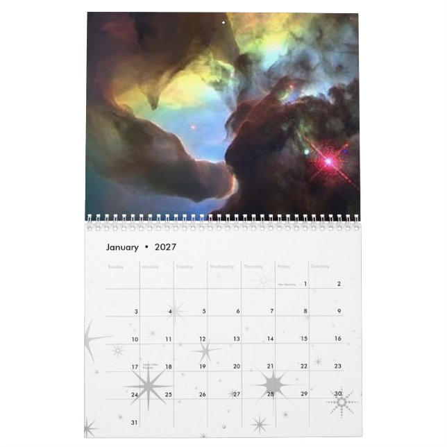 Über diesem Weltkalender hinaus Kalender (Jan 2027)