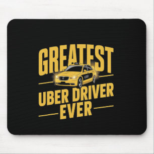 Uber Driver Eber Uber Driver Funny 1 Mousepad