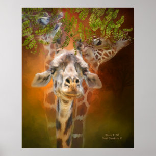 Über es alles Kunst-Plakat/Druck Poster