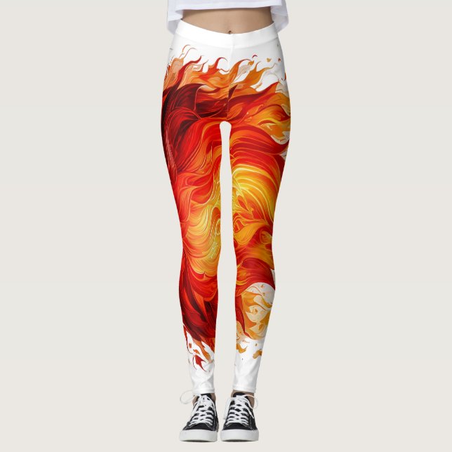 ÜBER FEUERN LEGGINGS (Vorderseite)