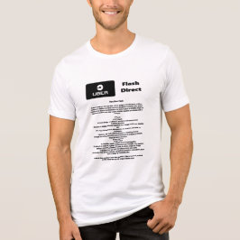 Uber Flash Direct Diretrizes Tri-Blend Shirt