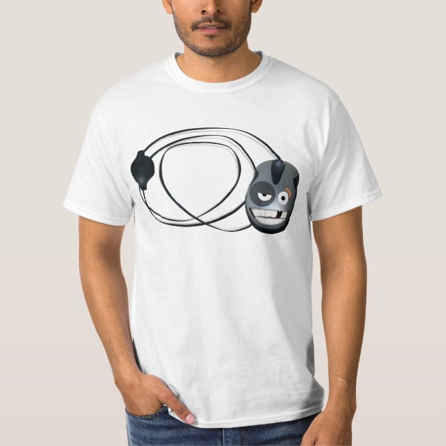 Über funktionierende Maus T-Shirt (Vorderseite)