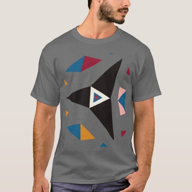 über Geometrie T-Shirt (Vorderseite)