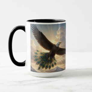 Über Grenzen hinausfliegen Tasse