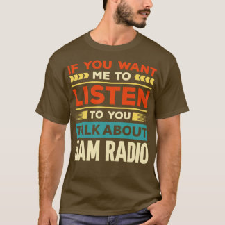 Über Ham Radio reden T-Shirt